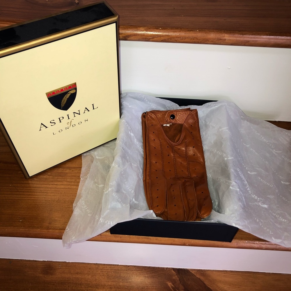 Men’s leather  DRIVING GLOVES